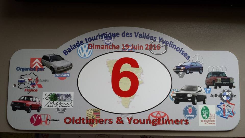 Balade touristique multimarque Dimanche 19 Juin 2016